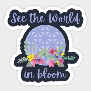 Flower & Garden Festival Sticker